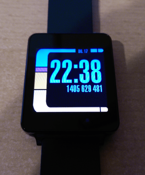 Da schlägt das Star Trek Next Gen Herz höher: LCARS-Design als Watchface fpr Android Wear